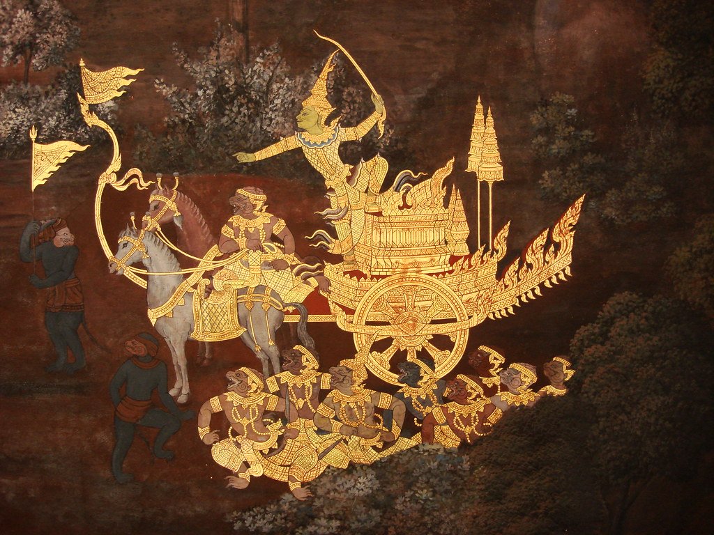 라마끼엔 회랑 벽화 (Ramakien Murals)